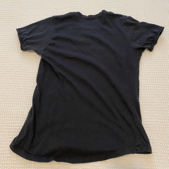 Prince Peter black distressed t shirt - Picture 4 of 5